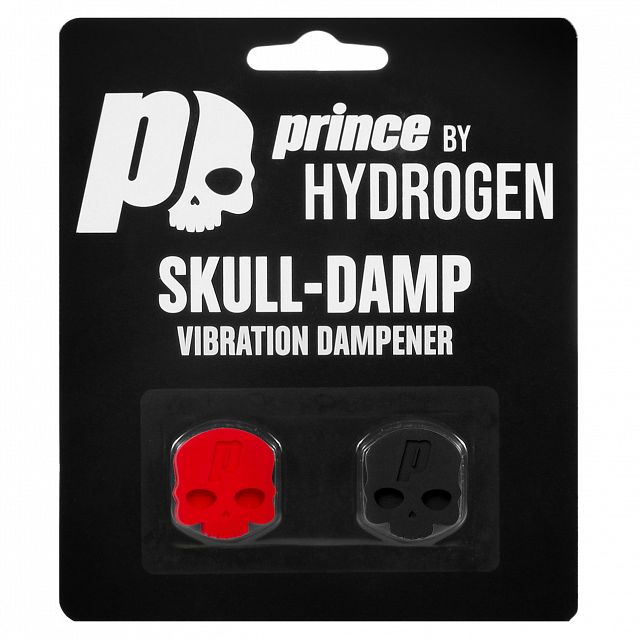 Prince Hydrogen Skull-Damp Vibration Dampener 2-Pack Red / Black